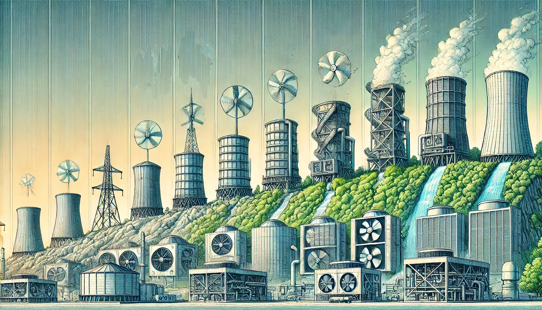 The Evolution of Cooling Towers and Their Diverse Uses