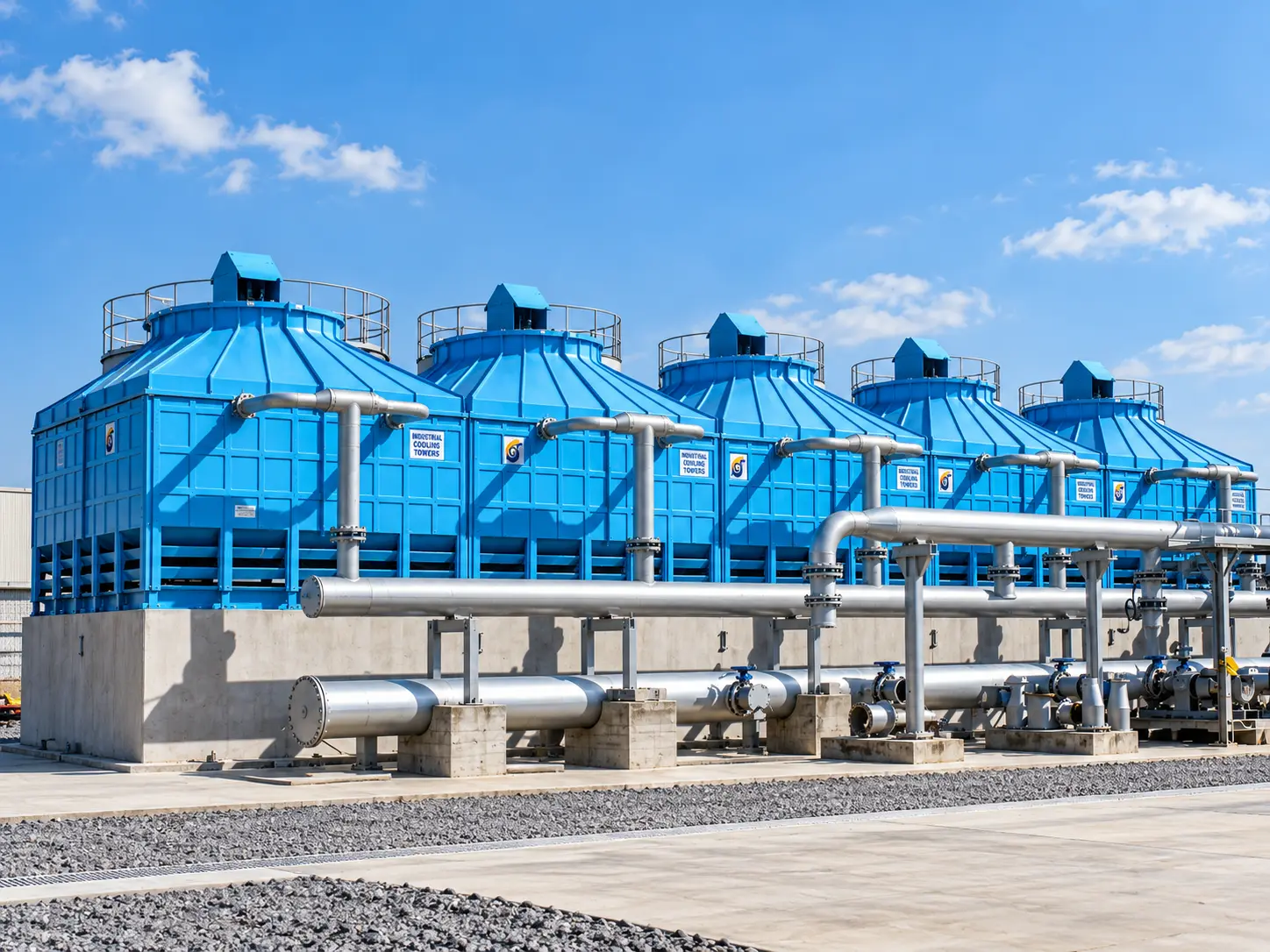 Induced draft cooling tower